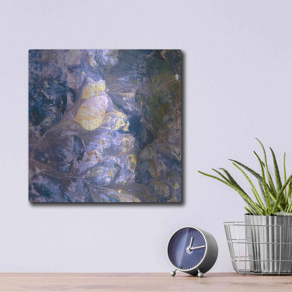 Luxe Metal Art 'Earth As Art: Andes' Metal Wall Art,12x12