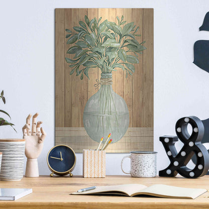 Luxe Metal Art 'Happiness II' by Cindy Jacobs, Metal Wall Art,12x16