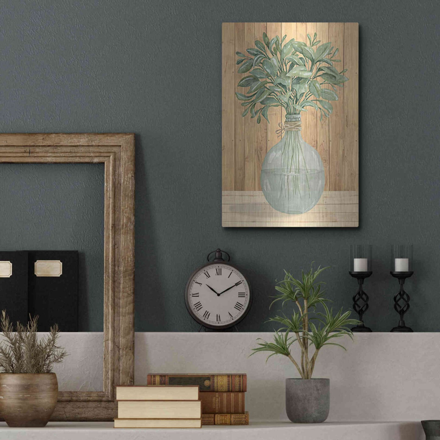Luxe Metal Art 'Happiness II' by Cindy Jacobs, Metal Wall Art,12x16