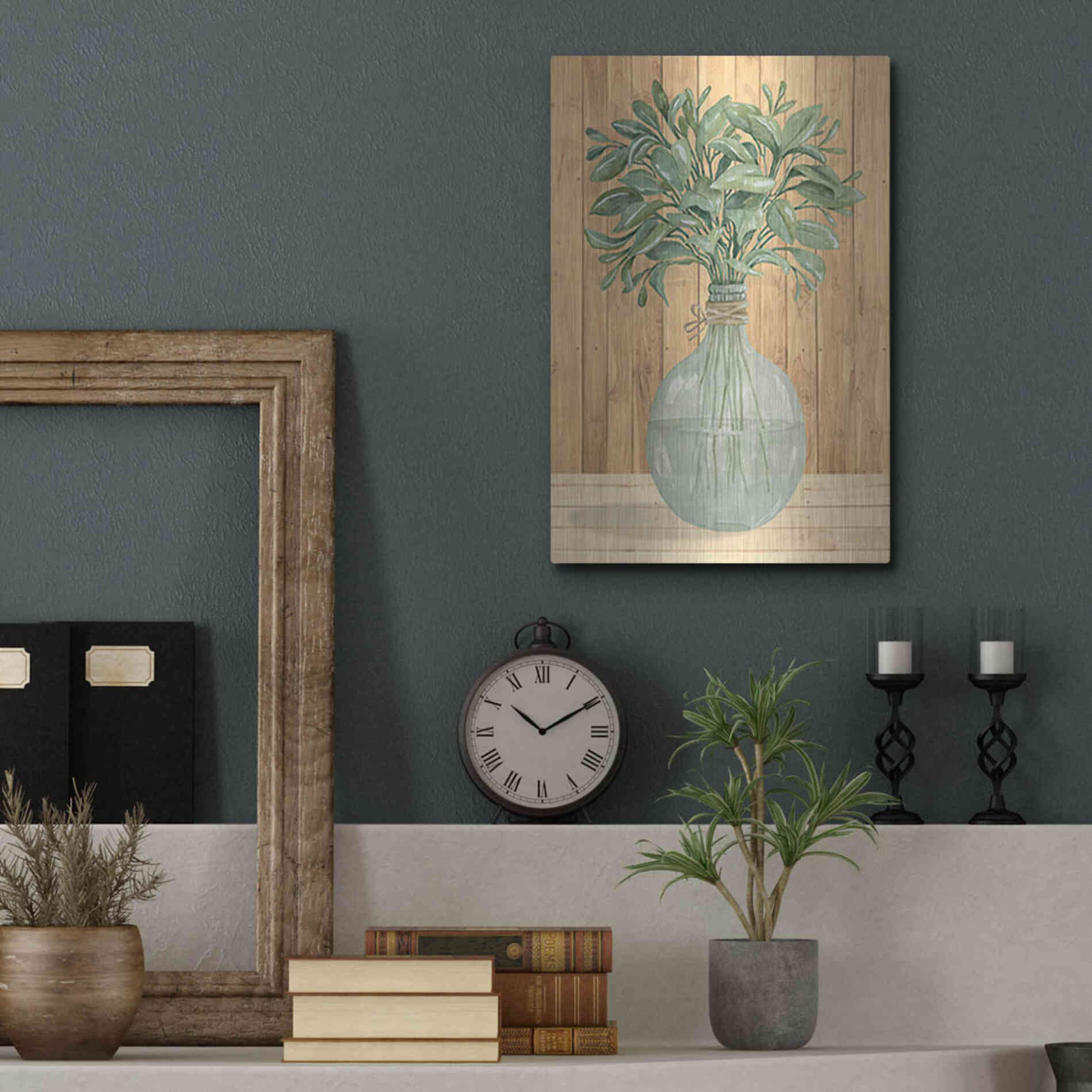Luxe Metal Art 'Happiness II' by Cindy Jacobs, Metal Wall Art,12x16