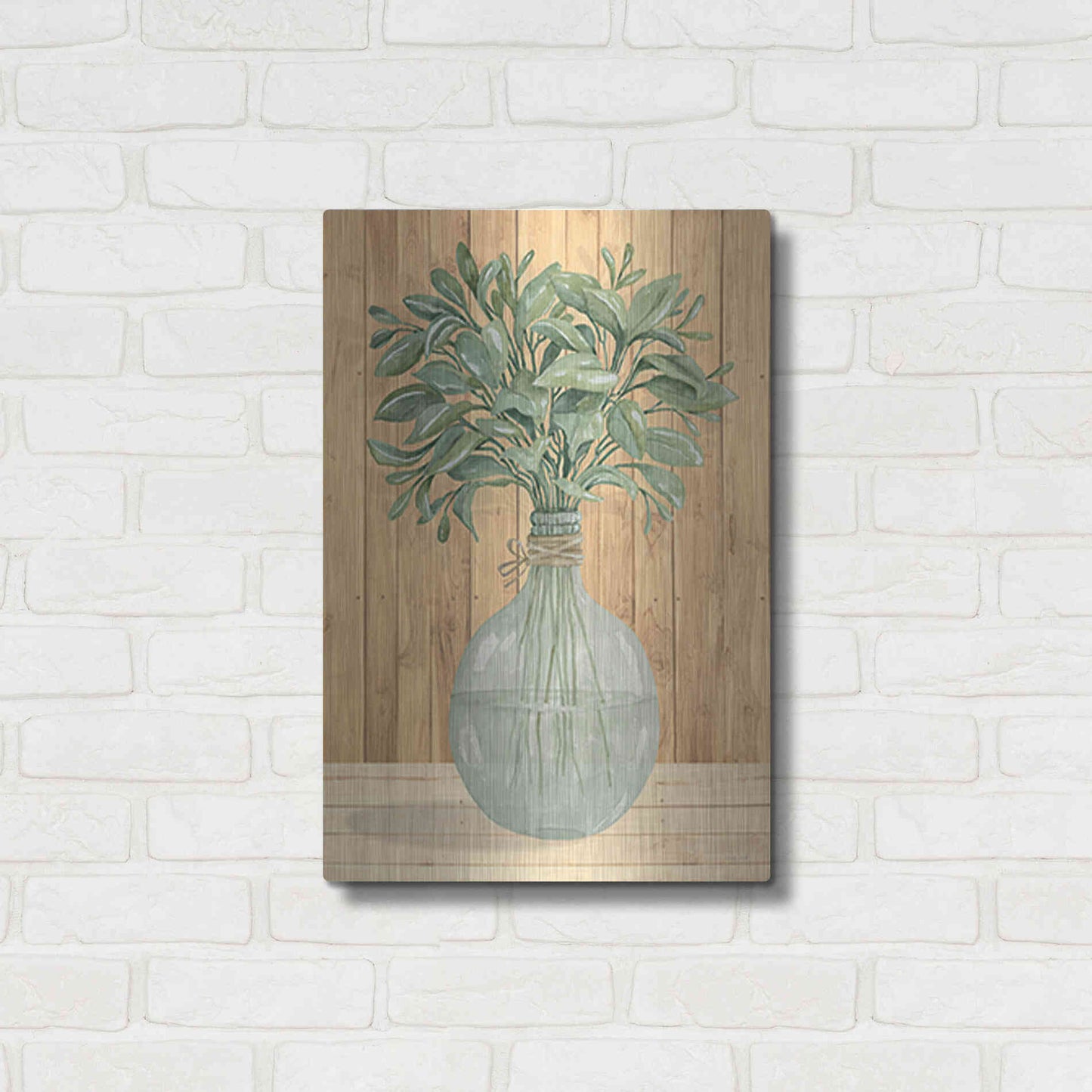 Luxe Metal Art 'Happiness II' by Cindy Jacobs, Metal Wall Art,16x24
