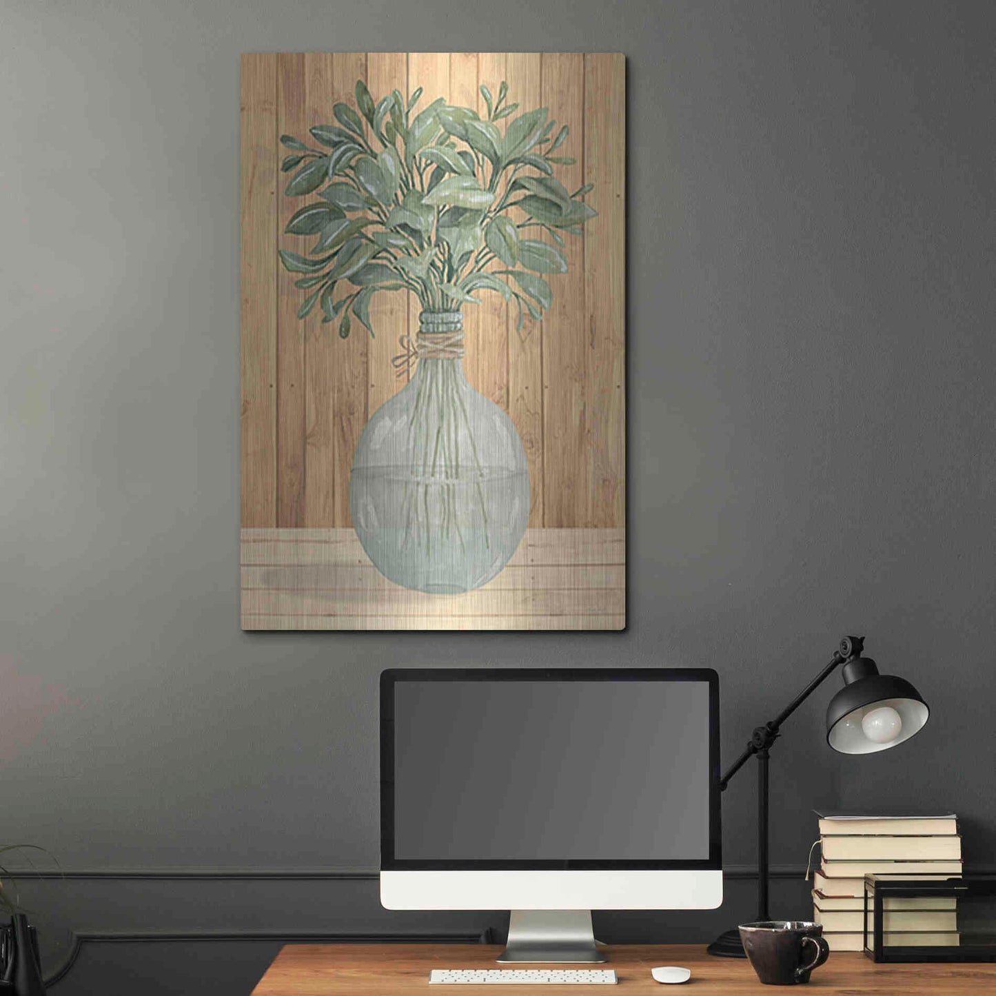 Luxe Metal Art 'Happiness II' by Cindy Jacobs, Metal Wall Art,24x36