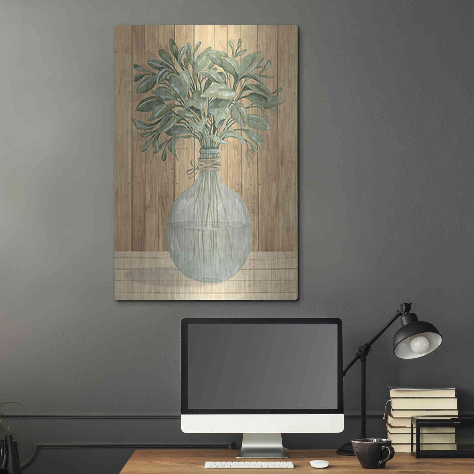 Luxe Metal Art 'Happiness II' by Cindy Jacobs, Metal Wall Art,24x36