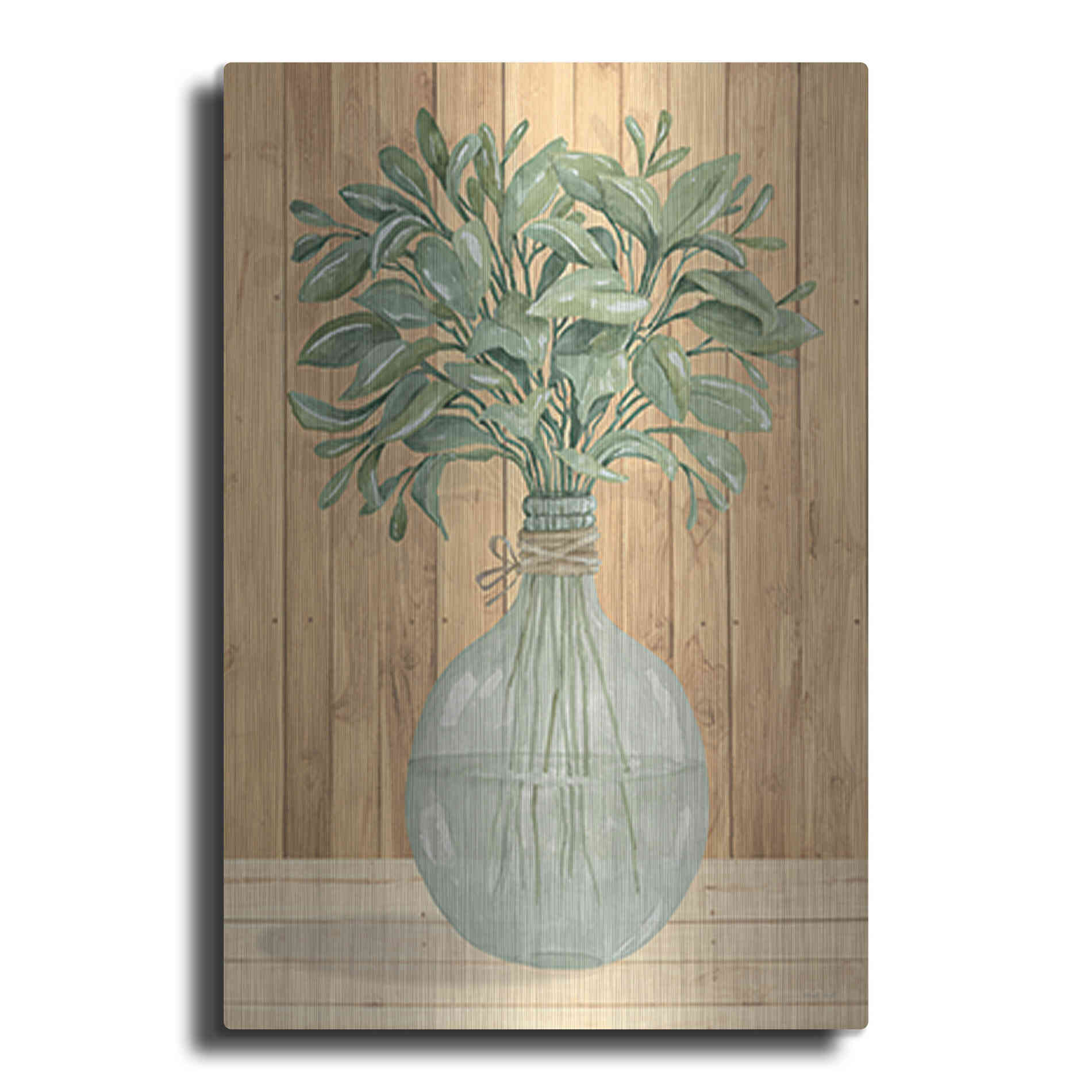Luxe Metal Art 'Happiness II' by Cindy Jacobs, Metal Wall Art