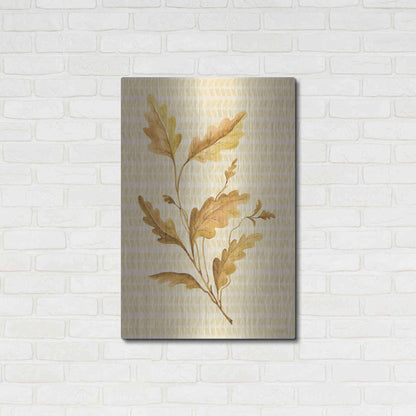 Luxe Metal Art 'Golden Oak' by Cindy Jacobs, Metal Wall Art,24x36