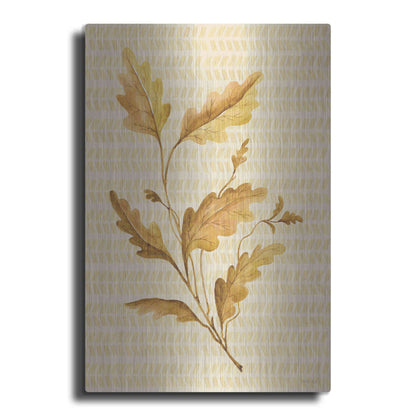 Luxe Metal Art 'Golden Oak' by Cindy Jacobs, Metal Wall Art