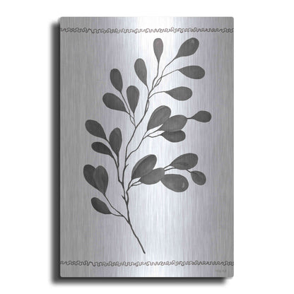 Luxe Metal Art 'Leaf Collection I' by Cindy Jacobs, Metal Wall Art