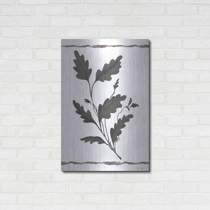 Luxe Metal Art 'Leaf Collection IV' by Cindy Jacobs, Metal Wall Art,24x36