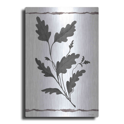 Luxe Metal Art 'Leaf Collection IV' by Cindy Jacobs, Metal Wall Art