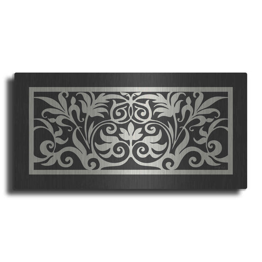 Luxe Metal Art 'Patterned Grill I' by Cindy Jacobs, Metal Wall Art