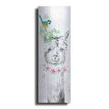 Luxe Metal Art 'Twinkle the Alpaca' by Diane Fifer, Metal Wall Art
