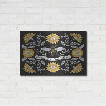 Luxe Metal Art 'Sweet As Can Be' by Deb Strain, Metal Wall Art,36x24