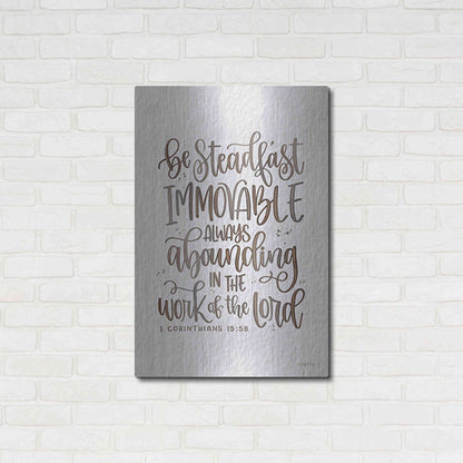 Luxe Metal Art 'Steadfast' by Imperfect Dust, Metal Wall Art,24x36