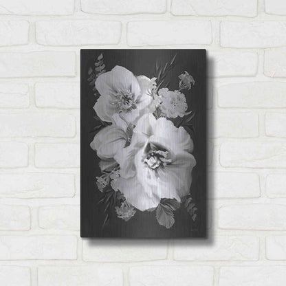 Luxe Metal Art 'Simple Beauty' by House Fenway, Metal Wall Art,12x16