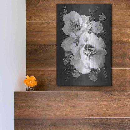 Luxe Metal Art 'Simple Beauty' by House Fenway, Metal Wall Art,12x16