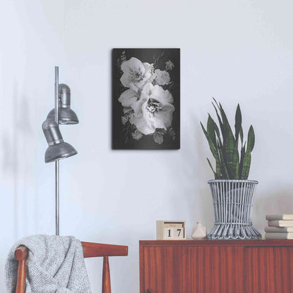 Luxe Metal Art 'Simple Beauty' by House Fenway, Metal Wall Art,16x24