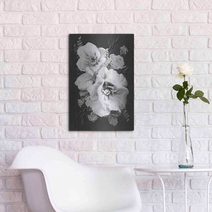 Luxe Metal Art 'Simple Beauty' by House Fenway, Metal Wall Art,16x24