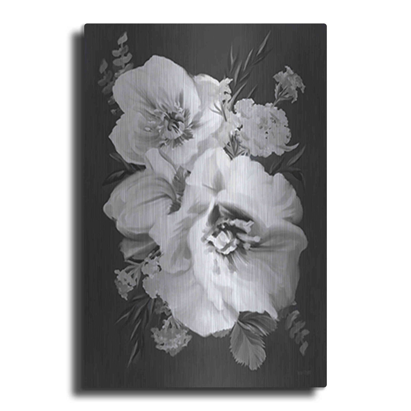 Luxe Metal Art 'Simple Beauty' by House Fenway, Metal Wall Art