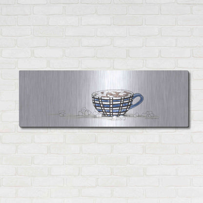 Luxe Metal Art 'Hot Cocoa' by Kamdon Kreations, Metal Wall Art,48x16