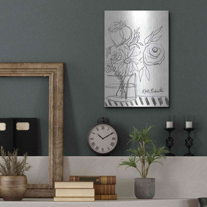 Luxe Metal Art 'Good Morning' by Kait Roberts, Metal Wall Art,12x16