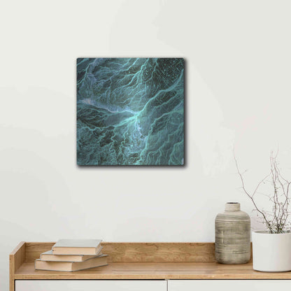 Luxe Metal Art 'Earth As Art: Wadi Branches' Metal Wall Art,12x12