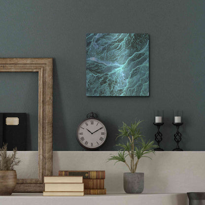 Luxe Metal Art 'Earth As Art: Wadi Branches' Metal Wall Art,12x12