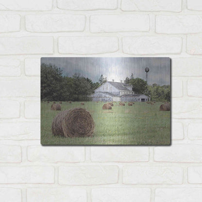 Luxe Metal Art 'Summer Bounty' by Lori Deiter, Metal Wall Art,16x12