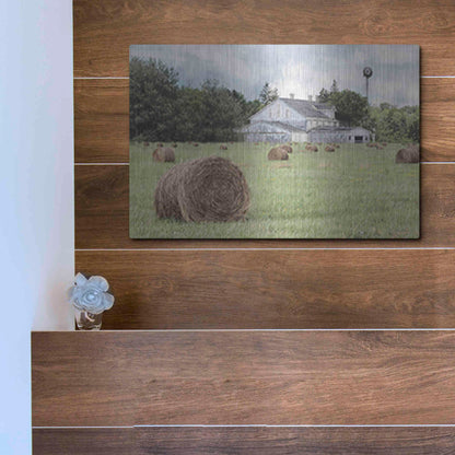 Luxe Metal Art 'Summer Bounty' by Lori Deiter, Metal Wall Art,16x12