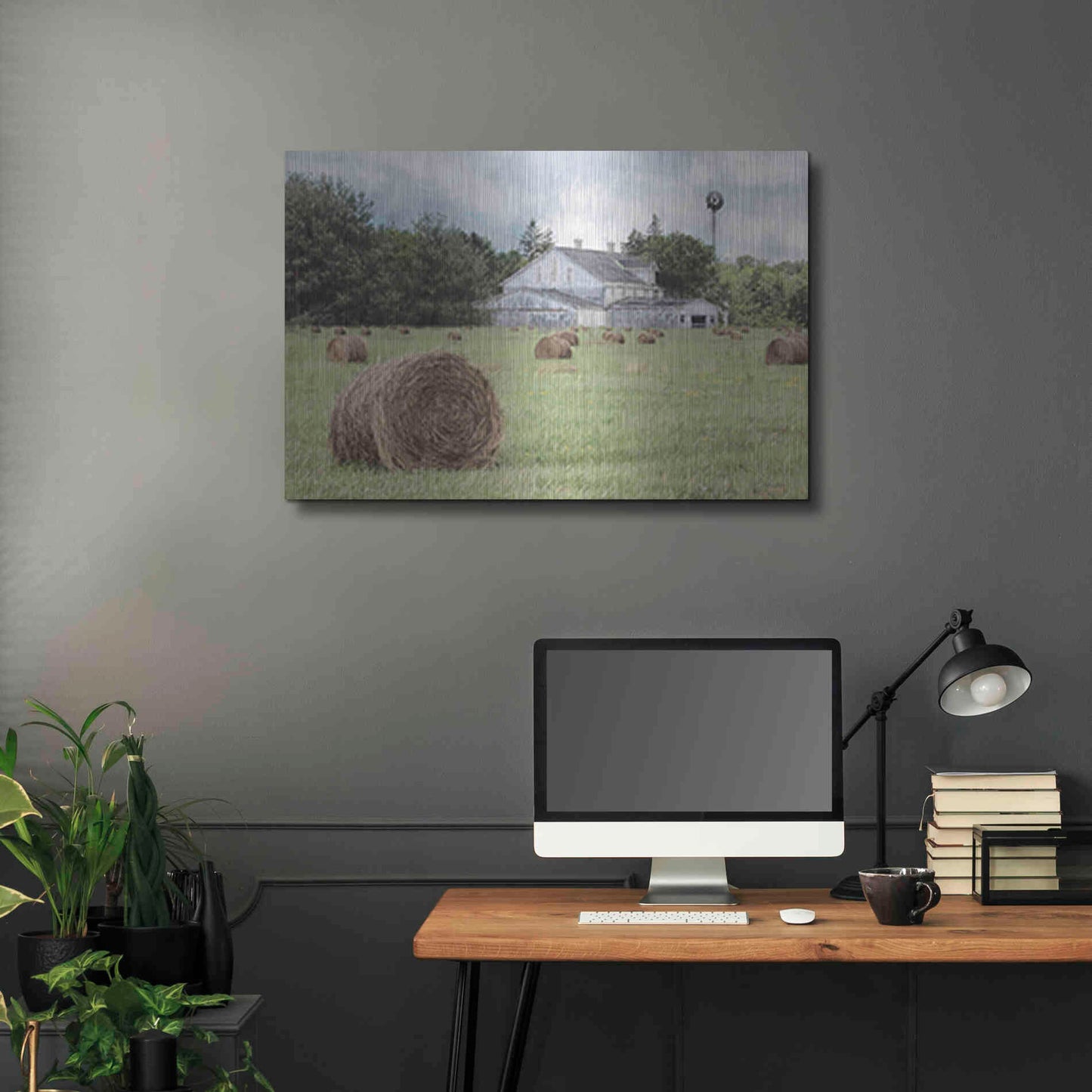 Luxe Metal Art 'Summer Bounty' by Lori Deiter, Metal Wall Art,36x24