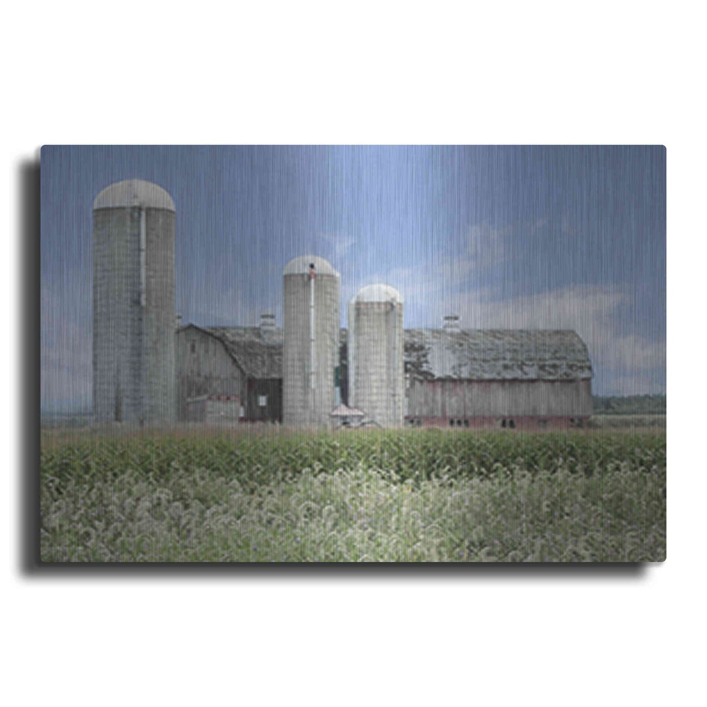 Luxe Metal Art 'Long Point Barn' by Lori Deiter, Metal Wall Art