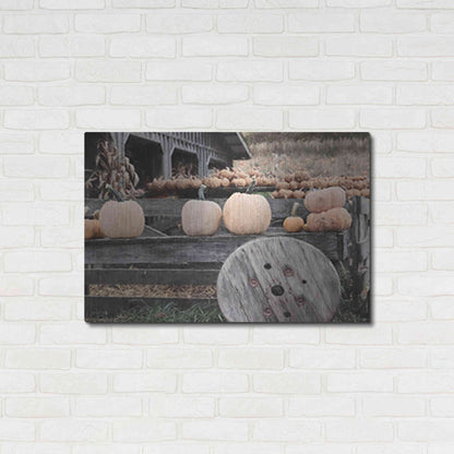 Luxe Metal Art 'Pumpkin Market' by Lori Deiter, Metal Wall Art,36x24