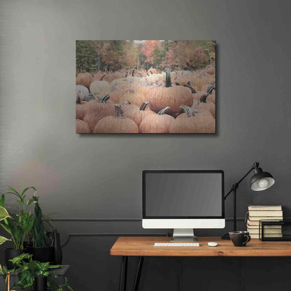 Luxe Metal Art 'The Perfect Pumpkin' by Lori Deiter, Metal Wall Art,36x24