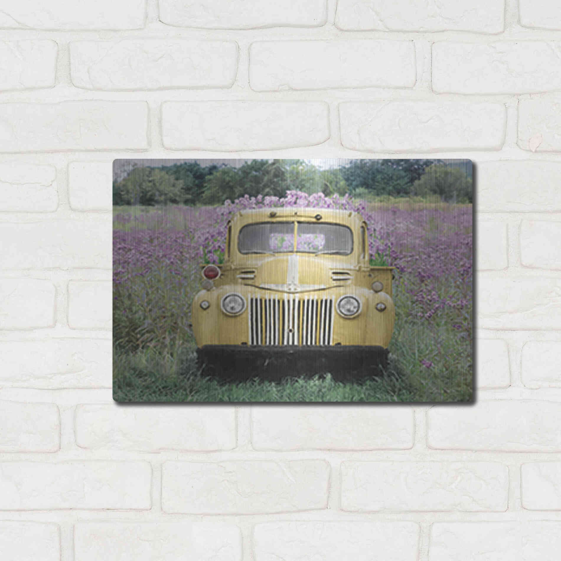 Luxe Metal Art 'Dreams Come True' by Lori Deiter, Metal Wall Art,16x12