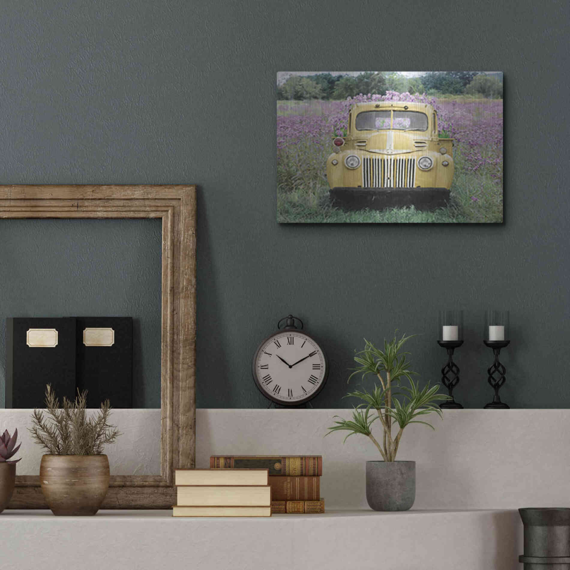 Luxe Metal Art 'Dreams Come True' by Lori Deiter, Metal Wall Art,16x12