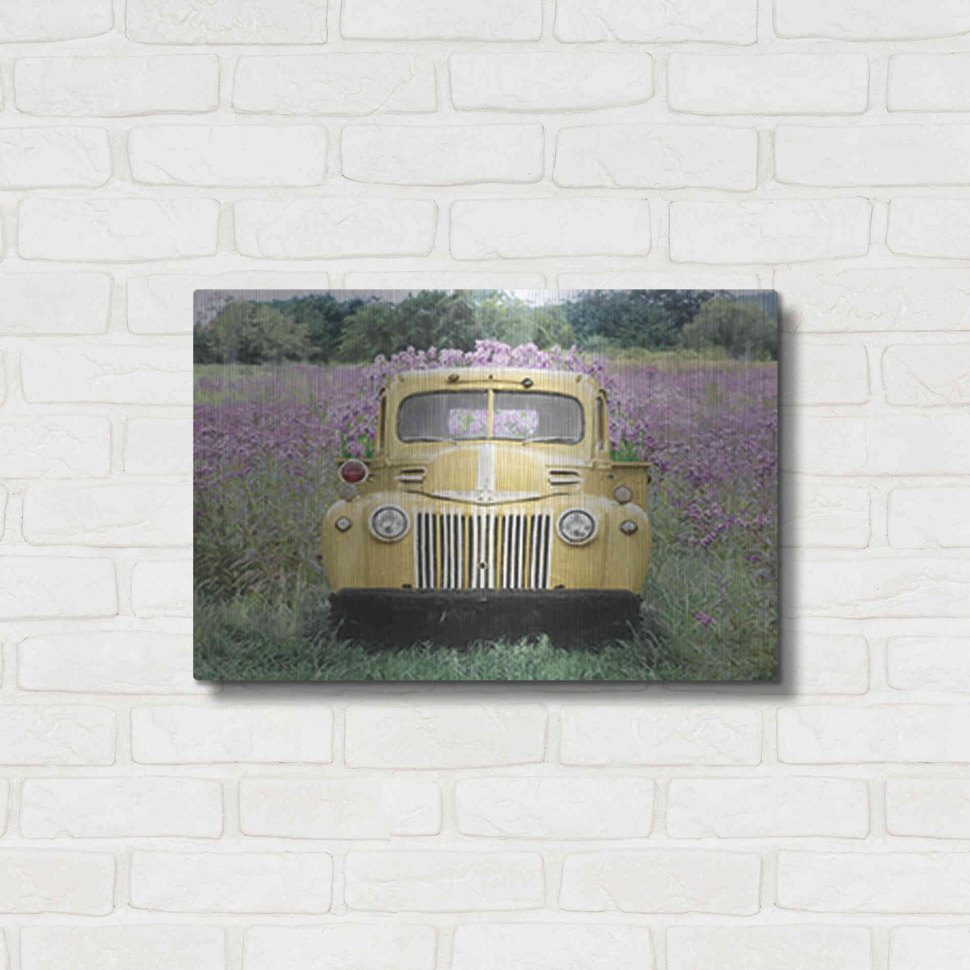 Luxe Metal Art 'Dreams Come True' by Lori Deiter, Metal Wall Art,24x16