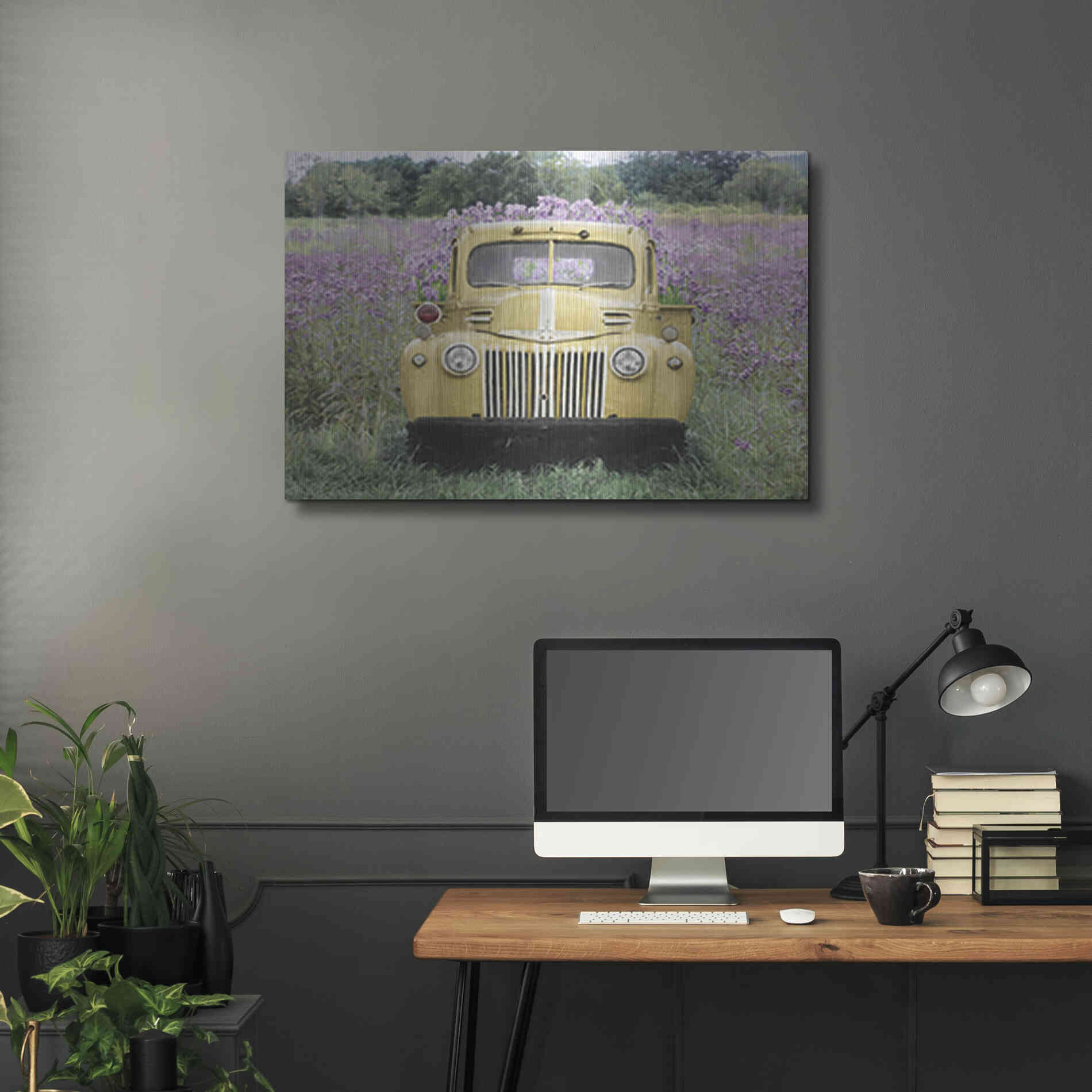 Luxe Metal Art 'Dreams Come True' by Lori Deiter, Metal Wall Art,36x24