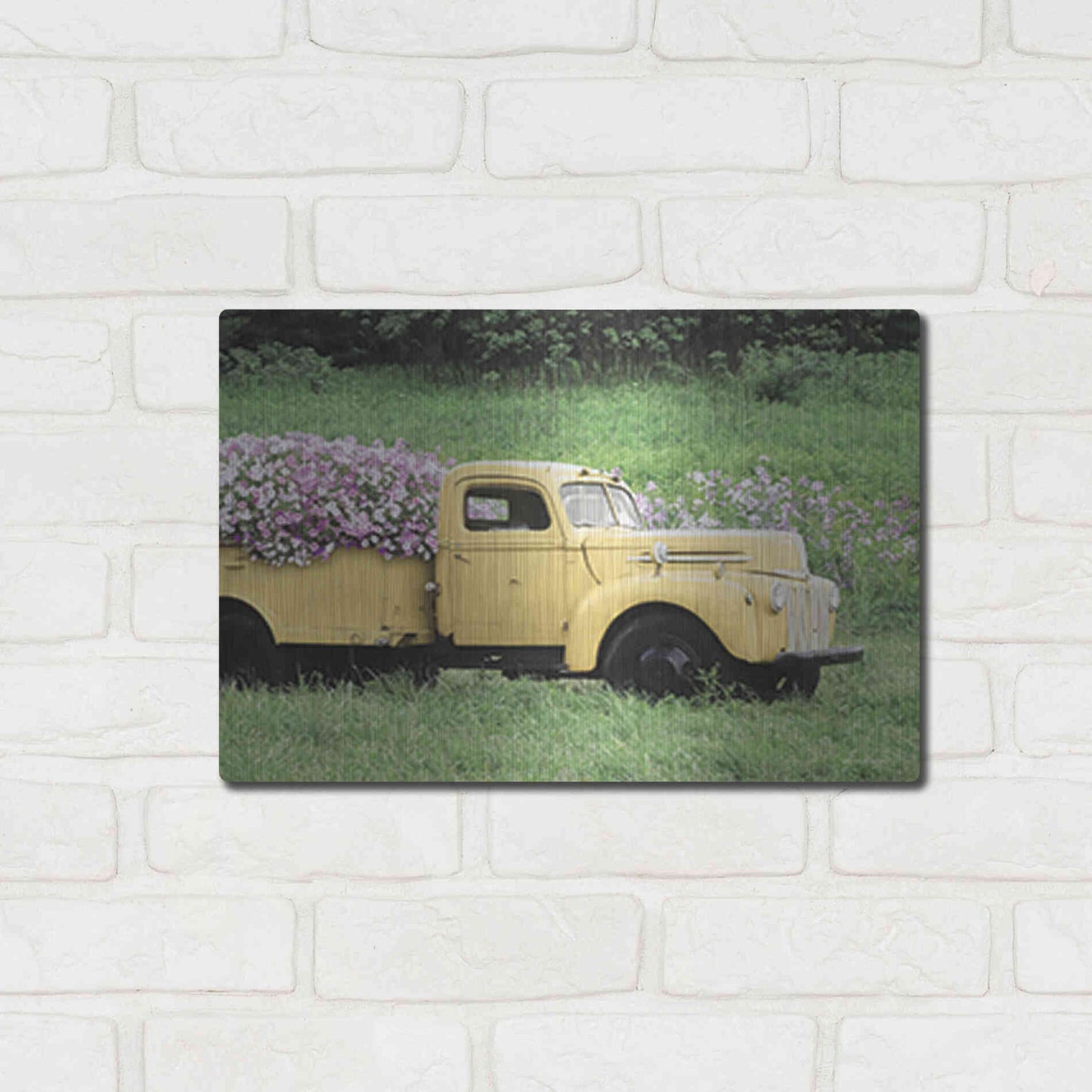 Luxe Metal Art 'Make Your Dreams Happen' by Lori Deiter, Metal Wall Art,16x12