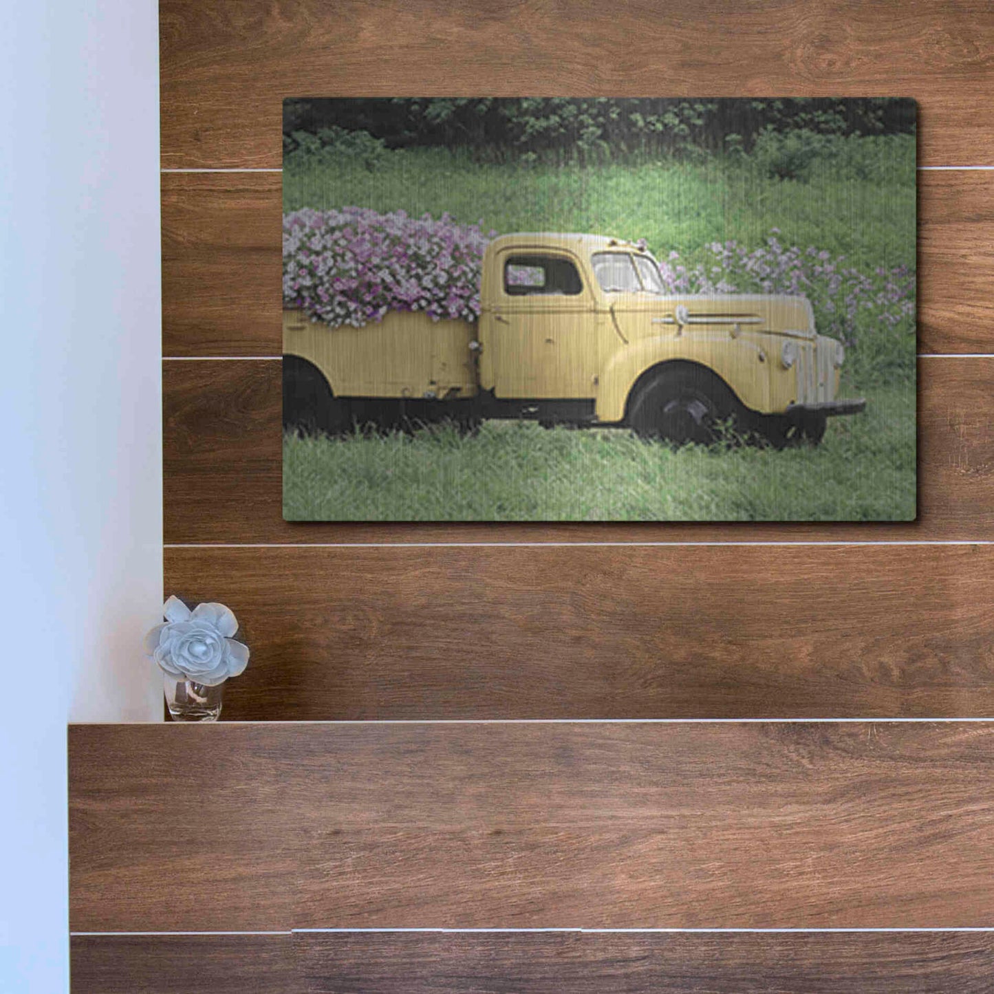 Luxe Metal Art 'Make Your Dreams Happen' by Lori Deiter, Metal Wall Art,16x12