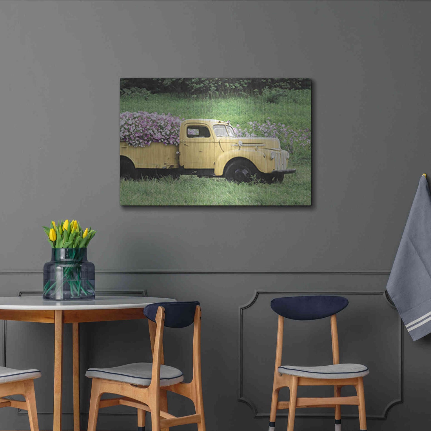 Luxe Metal Art 'Make Your Dreams Happen' by Lori Deiter, Metal Wall Art,36x24