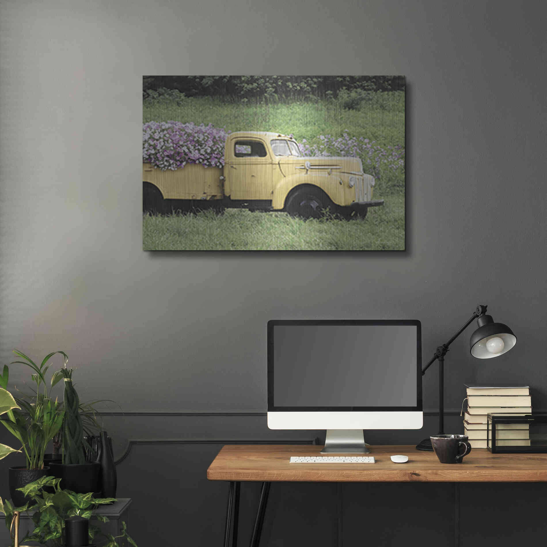 Luxe Metal Art 'Make Your Dreams Happen' by Lori Deiter, Metal Wall Art,36x24