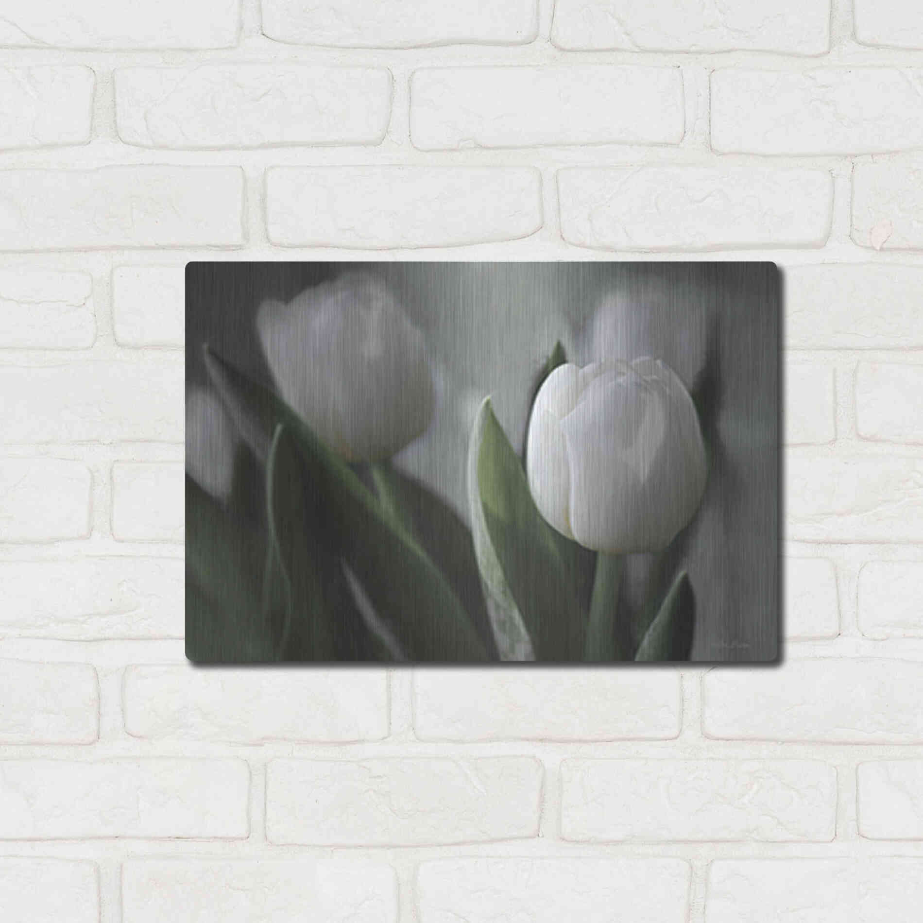 Luxe Metal Art 'Be Unique' by Lori Deiter, Metal Wall Art,16x12