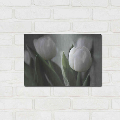 Luxe Metal Art 'Be Unique' by Lori Deiter, Metal Wall Art,16x12