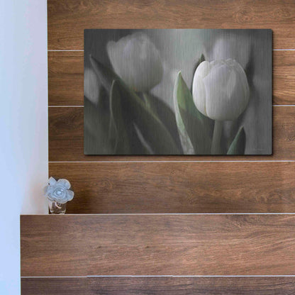 Luxe Metal Art 'Be Unique' by Lori Deiter, Metal Wall Art,16x12