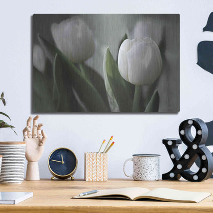 Luxe Metal Art 'Be Unique' by Lori Deiter, Metal Wall Art,16x12