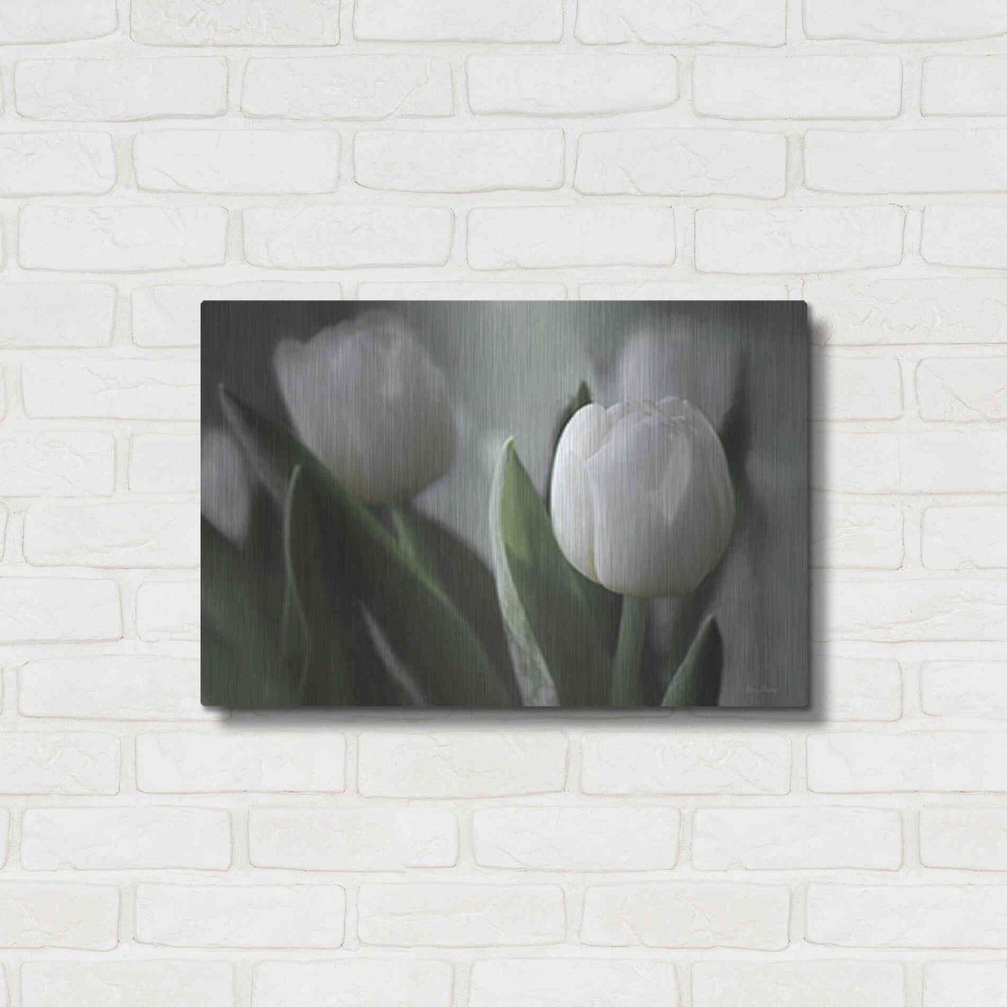 Luxe Metal Art 'Be Unique' by Lori Deiter, Metal Wall Art,24x16