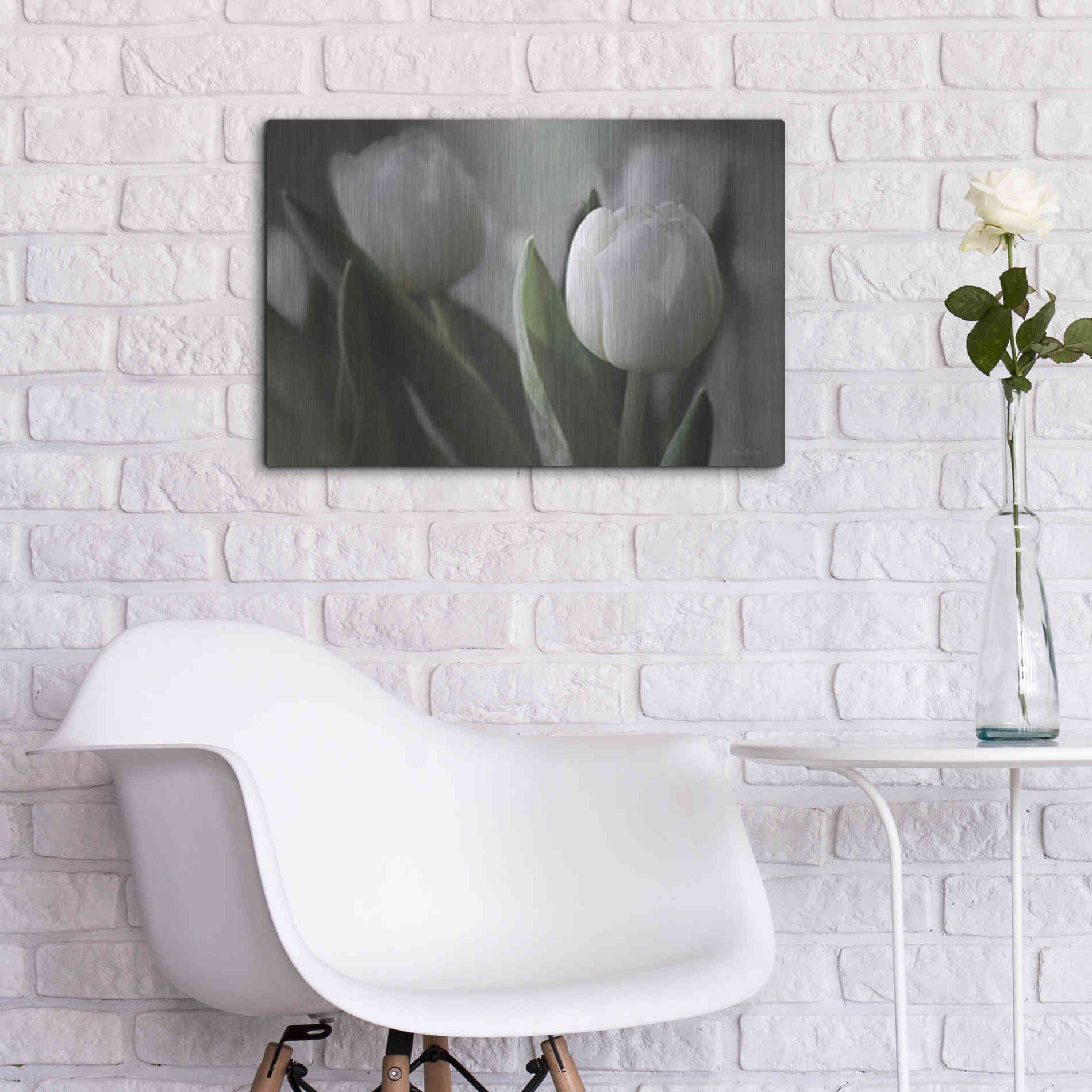 Luxe Metal Art 'Be Unique' by Lori Deiter, Metal Wall Art,24x16