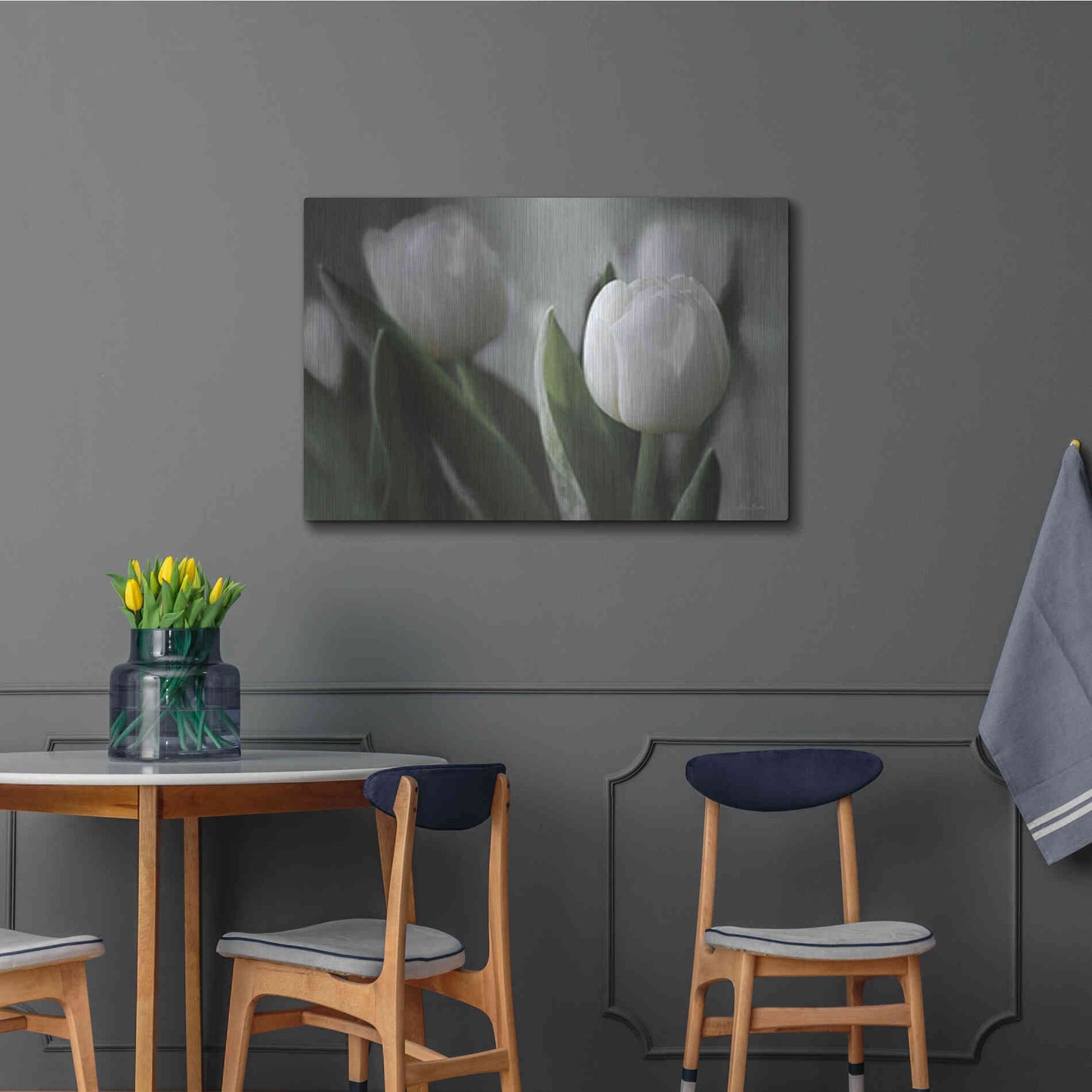 Luxe Metal Art 'Be Unique' by Lori Deiter, Metal Wall Art,36x24