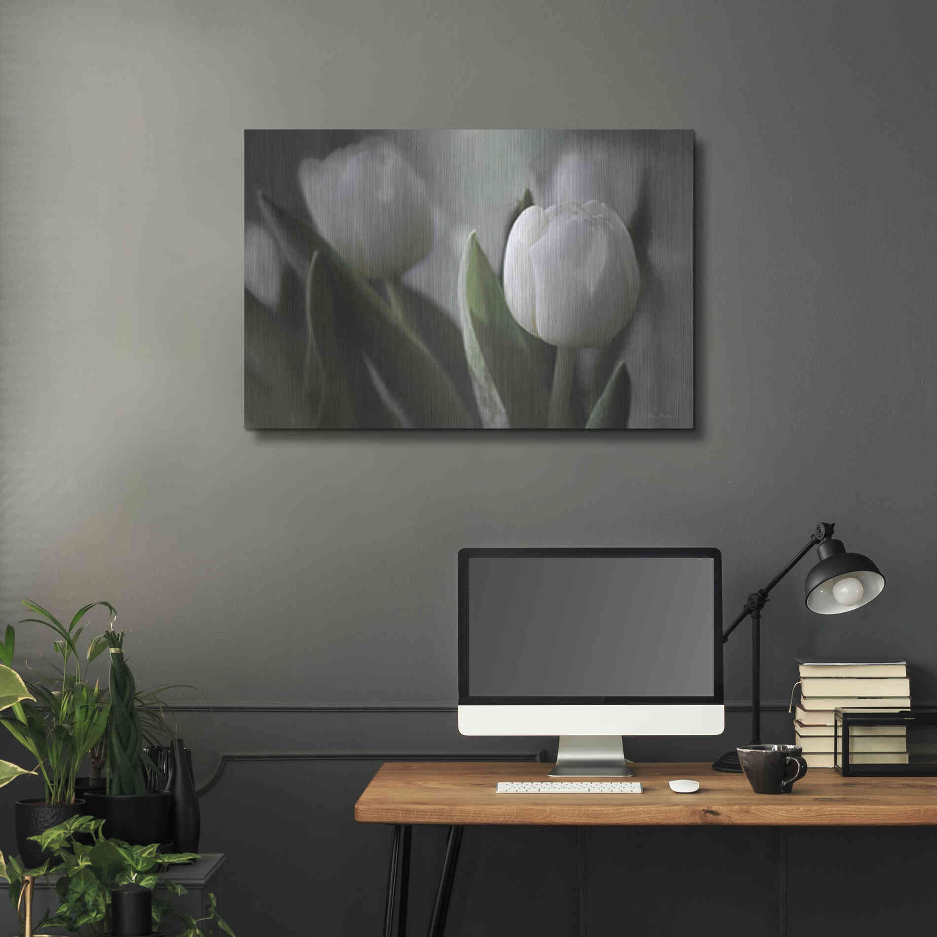 Luxe Metal Art 'Be Unique' by Lori Deiter, Metal Wall Art,36x24