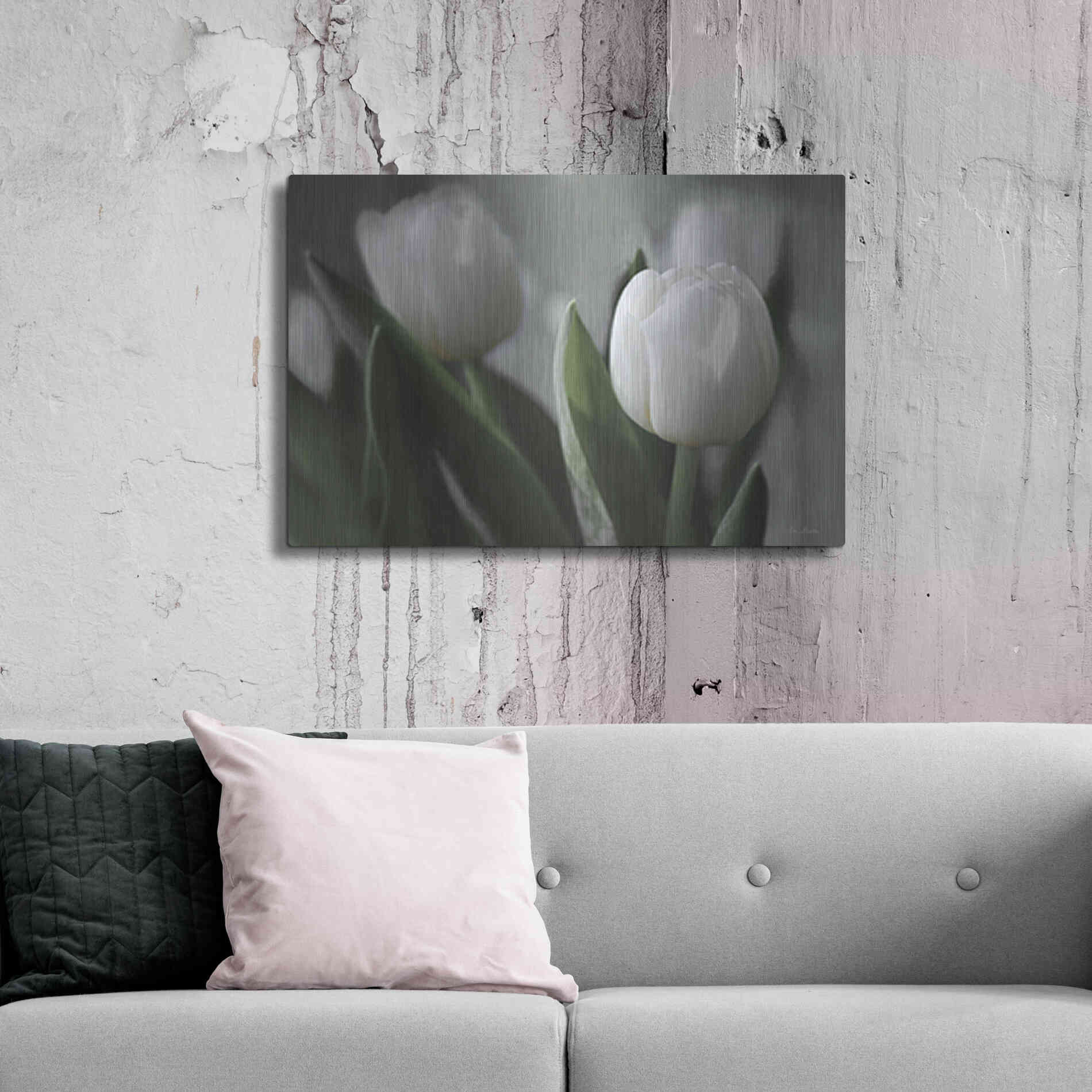 Luxe Metal Art 'Be Unique' by Lori Deiter, Metal Wall Art,36x24