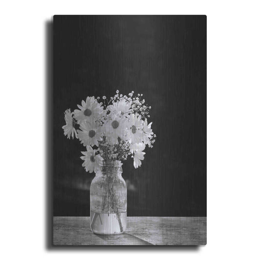 Luxe Metal Art 'Dainty Daisies' by Lori Deiter, Metal Wall Art